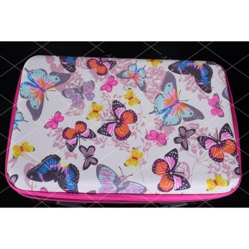 2020 Diamond Painting Accessories 60 Bottles Container Storage Bag Box Tools Carry Case Diamond Embroidery 5D Butterfly Handbag