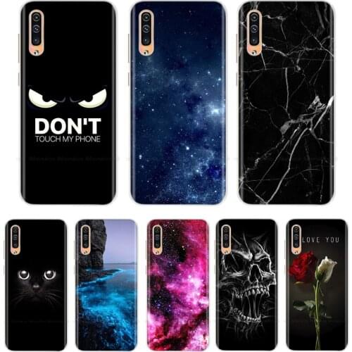 Coque For Samsung Galaxy A50 Case bumper Soft TPU Silicone Back Cover Phone Cases For Samsung A50 A505 A505F SM-A505F Case 6.4