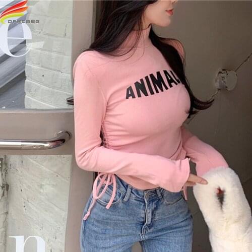 Женские футболки с принтом DFRCAEG China At AliExpress