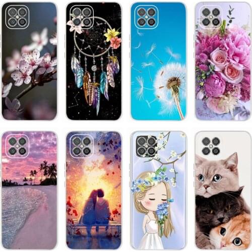 For Huawei Nova 8 SE Case JSC-AN00 Cute Silicone Soft TPU Fundas Back Cover Coque For Huawei Nova 8 SE Nova8 Se 8Se Phone Bumper