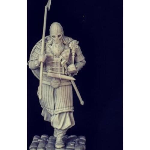 Classic 1/24 Scale Viking Pirate Miniatures Scene Unpainted DIY Assembling Static 75MM Male Figure Resin Model Kits Collection