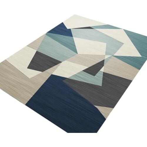 Carpets and Rugs for Home Living Room Washable Modern Printing Geometric Floor Rug Carpet for Parlor Mat Bedroom