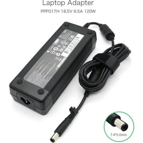 Best Selling PPP017H 384023-002 391174-001 OW121F13 SELF 18.5V 6.5A 120W Laptop Adapter For HP Pavilion DC DM DP DR DV Series