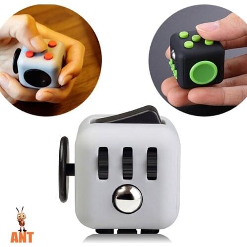 2021 New EDC Hand For Autism ADHD Anxiety Relief Focus Children 6 Sides Anti-Stress Magic Stress Fidget Toys