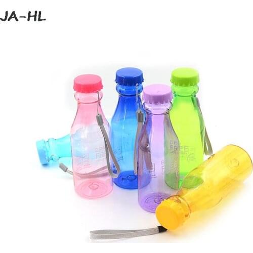 Riding Traveling Climbing Camping Outdoor Portable 500ml Plastic Sports Water Bottle Container Leak-proof Bottles