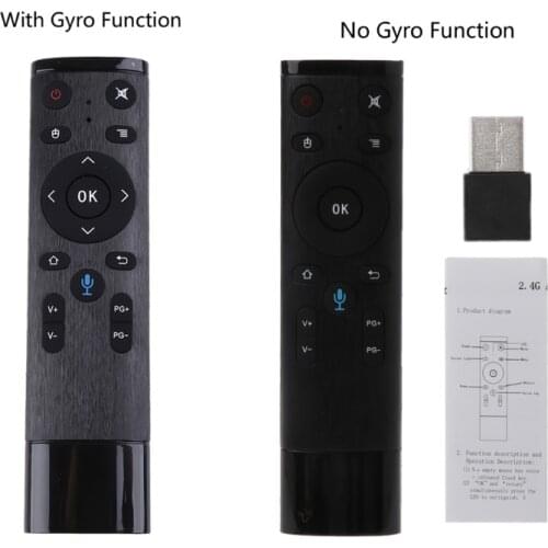 CPDD Q5 Voice Control Gyro Air Mouse With Microphone 3 Axis Gyroscope Remote Control