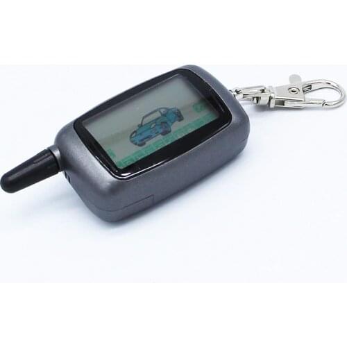 Starline A9 LCD Remote Controller Keychain /Remote Key Chain Fob for Vehicle Security Two Way Car Alarm System Starline Twage A9