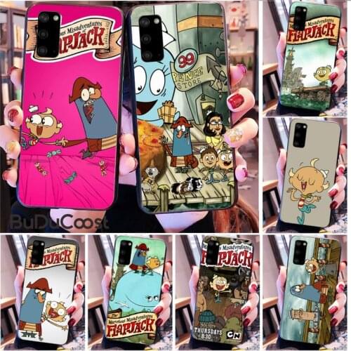 Riccu Marvelous Misadventures of Flapjack Phone Case for Samsung S20 plus Ultra S6 S7 edge S8 S9 plus S10 5G