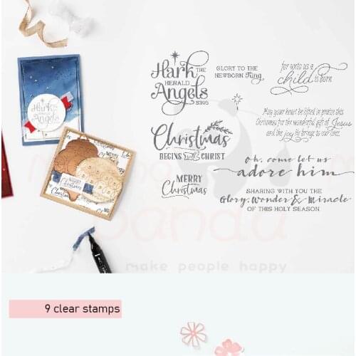 Happy Blessing Metal Cutting Dies and Stamps DIY Scrapbooking Card Stencil Paper Cards Embossing Handmade Album Stamp Die Sheet