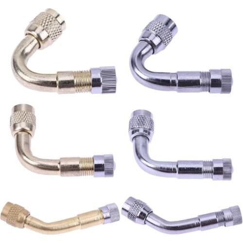 45/90/135 Degree Angle Car Air Tire Valve Stem Extension Adapter Motorcycle Automobile Vehicles Tyre Valve Extender