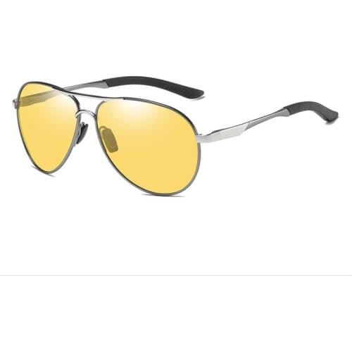 YCCRI Polarized Color-changing Sunglasses Luxury Driving High Quality Sunglasses Night Vision Goggles Day and Night Glasses