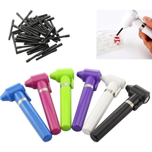 1Pcs Tattoo Paint Blender Body Art Micro Blade Tattoo Ink Blender Tool, For Evenly Paint Permanent Makeup Accessories 5 Colors