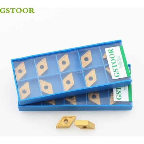 10PCS DNMG110404 DNMG110408 GM GG20 Carbide Inserts CNC Lathe Cutting Cutter Tool Parts Turning Tools For Steel Parts