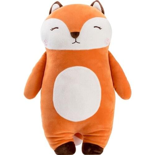 48cm Kawaii Stuffed Animals & Plush for Girls Children Pillow Fox Stuffed Animals Super Soft Toy Doll