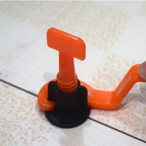 50 Pcs/ Pack Reusable Anti-Lippage Tile Leveling System level wedges tile spacers for Flooring Wall Tile Leveling System