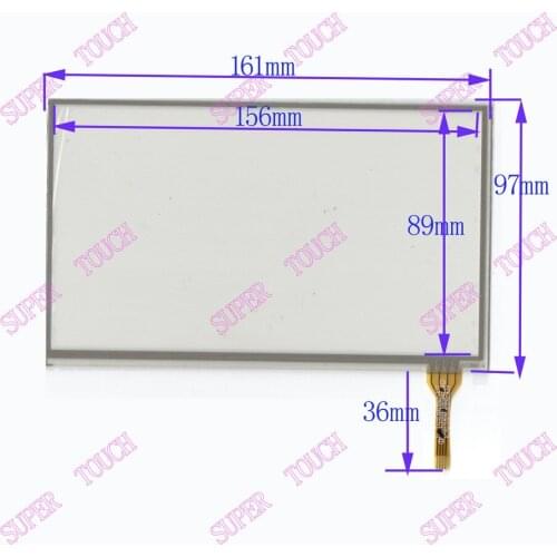 7-inch four-wire resistive touch screen VX610 VP90 original handwritten 161 * 97 A2286E-G