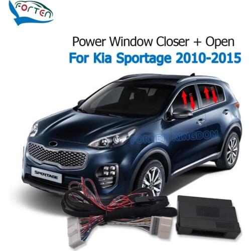Car Intelligent Power Close Open Window Closer opener Kit Module For Kia Sportage 2010-2015 LHD