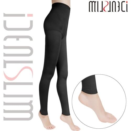 IDEALSLIM 23-32mmHg Medical Compression Stockings Women Pantyhose Open Toe for Varicose Veins