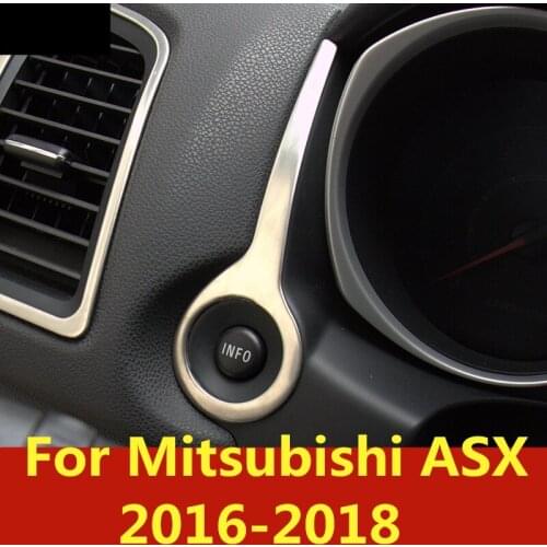 Ignition decorative panel Interior sticker Modified special ignition ring Auto Accessories For Mitsubishi ASX 2016-2018