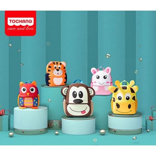 Baby Kids Cartoon Backpack Infant Toddler School Bags Children Animal Print Backpacks Girls Boys kindergarten Schoolbags TC09