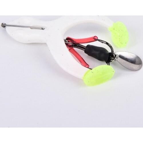 Fishing Bait Artificial Frog Soft Lure Anti Hanging Crankbait 9cm 8cm 7cm Sequin Hook