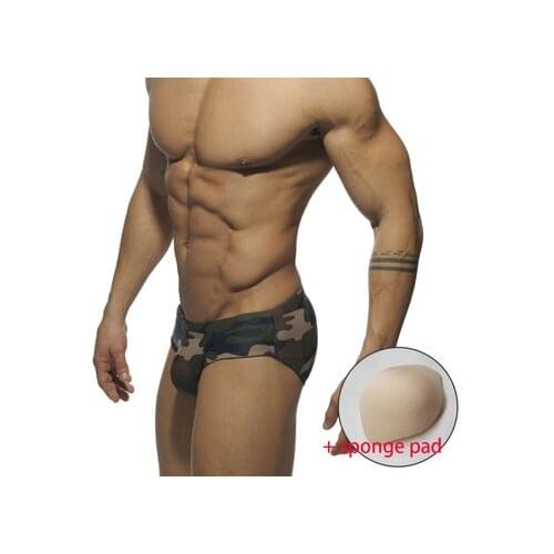 New Arrive Push Up Swimming Trunks For Men Quick Dry Bathing Suit Man Sexy Low Waist Briefs Swimwear Summer Beach Surfing Shorts