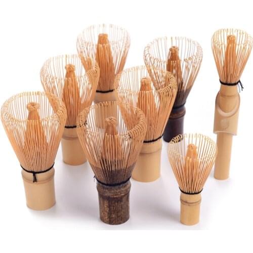 Professional Handicrafted Bamboo Matcha Chasen Green Tea Powder Whisk Holder Scoops 8Pondate Japanese Tea Ceremony Tools Giftset