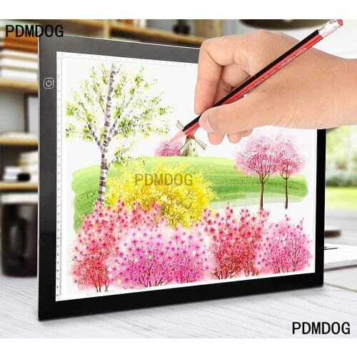 A4 Led Light Pad for Diamond Painting Tools 3 Lever Adjustable Light Table Board Pad Kits Diamond Embroidery Accessories Set