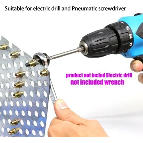 M3/M4/M5/M6/M8/M10 Rivet Nut Head High Hardness Simple Installation Accessories Different Specifications Rivnut Heads for Indust