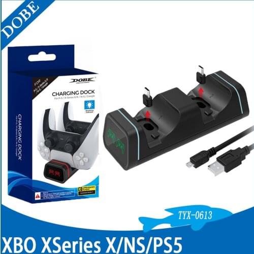 Charging Dock For Xbox Series X S Box Sony PS5 Playstation Play Station PS 5 Nintendo Switch Pro Controller USB Battery Charger