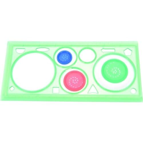 1PC Multifunctional Spirograph Geometric Ruler Drafting Tools Stationery Students Drawing Toys Supplies