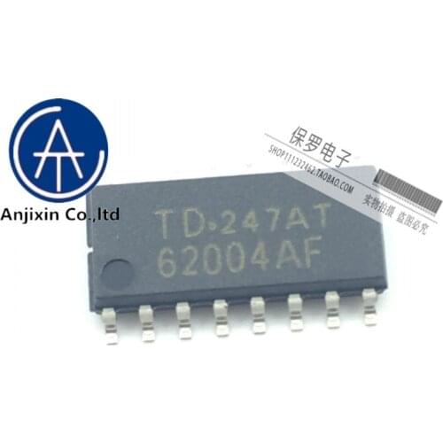 10pcs 100% orginal and new driver TD62004AFG TD62004AF 62004AF SOP-16 in stock