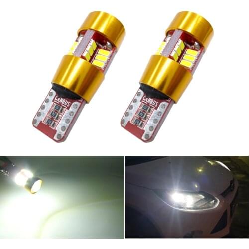 2x Car Led T10 W5W LED Light Bulb Car Clearance Parking Lights For Hyundai IX35 IX25 Santa Fe Sonata 9 Tucson 2019 2016 2017