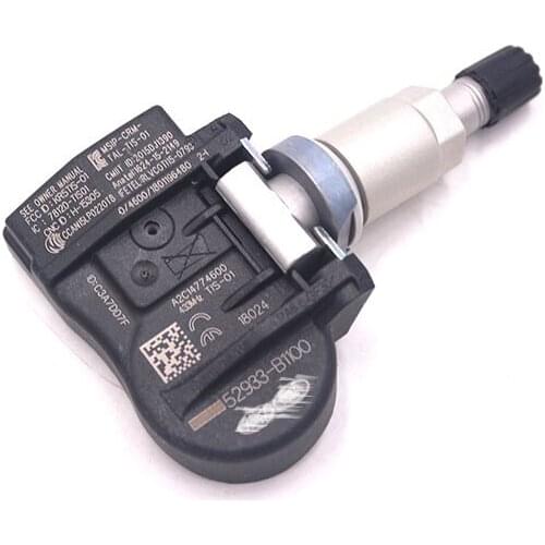 52933B1100 Genuine Wheel TPMS Tire Pressure Sensor Valve 52933-3N100 For Hyundai Sonata Santa Fe for Kia Carens Ceed 529333N10