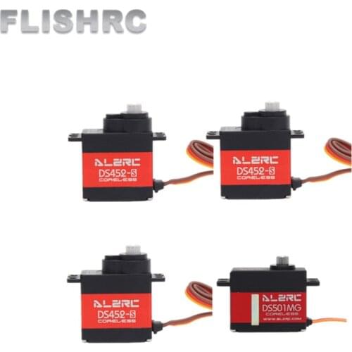 ALZRC - DS452-S Servo + ALZRC - DS501MG Servo CCPM Micro Digital Metal Servo