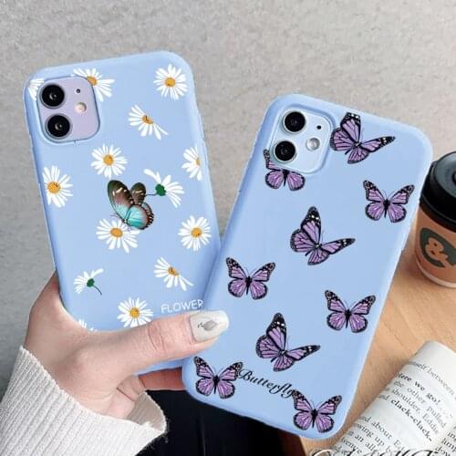 Phone Case For Huawei Y8S Y7P Y8P Y5P Y6P Nova 5T 7 Honor 10i 10 20 30 Pro S 9X Lite 8X Play 9A 9S 9C X10 Lovely Butterfly Cover