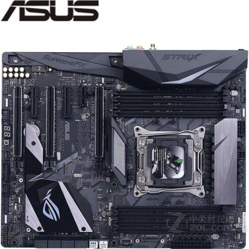 Used For Asus ROG STRIX X299-E Gaming Original Desktop Intel X299 DDR4 Motherboard LGA LGA 2066 USB3.0 M.2 SATA3