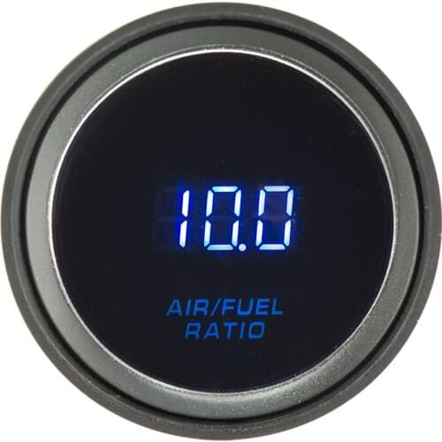 52mm Air Fuel Ratio Gauge LED Digital Display With Wideband O2 Oxygen Sensor Car Gauge for 12V Car