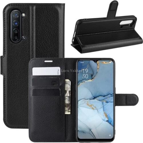 Magnetic buckle Pu Leather Phone Case for OPPO Reno 3 5G / Find X2 Lite Retro Case Photo frame Wallet Phone PROtective Cover
