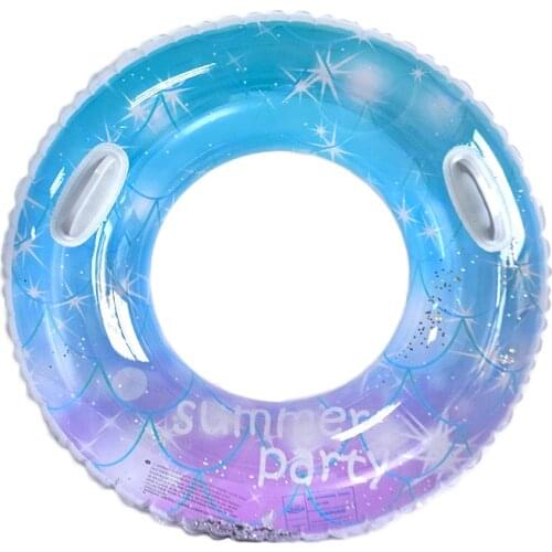 Inflatable Pool Floats Colorful Pool Floaties Beach Floaty Toys Baby Swimming Ring for Outdoor Swimming Pool ASD88