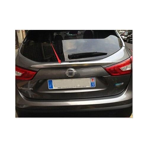 Chrom Rear Trunk Lid Cover Tail Door Molding Trim For Nissan Qashqai 2014 2015