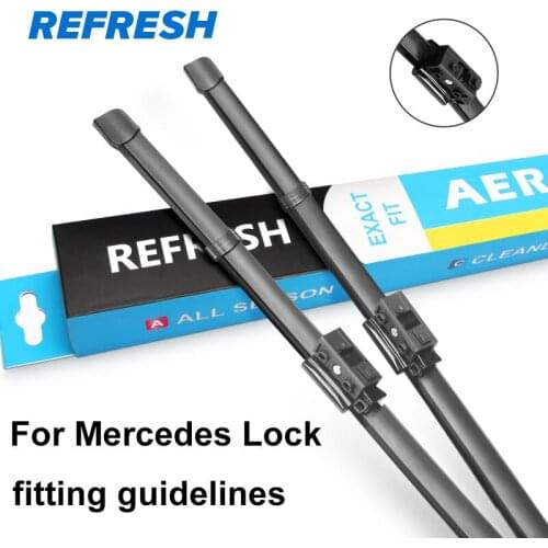 REFRESH for Mercedes Lock Wiper Blades Fitting Guidelines ( Attached Video in Description )