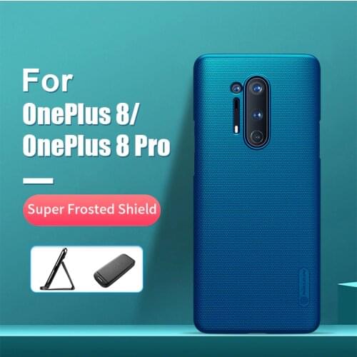 Oneplus 8 Pro Case OnePlus8 Pro NILLKIN Frosted PC Matte Hard Back Cover for Oneplus 8 Case One Plus 8 Pro Shockproof Slim Case