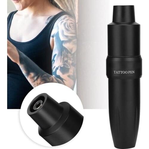 Rocket Motor Tattoo Pen Rotary Tattoo Machine Aluminum Tattoo Gun Equipment For Semi Permanent Microblading Makeup RCA Interface