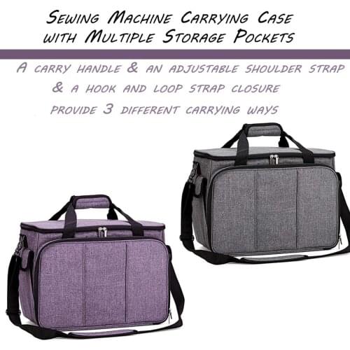 Knitting Bag Oxford Cloth Machine Storage Bag Large Capacity Sewing Tools Handbag Sewing Tools Dust Cover Case Accessories