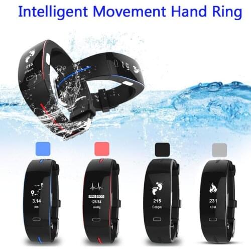 Bale P3 IP67 Waterproof Smart Watch Bracelet Support PPG+ECG Test Blood Pressure Heart Rate Sports Bracelet for IOS Android