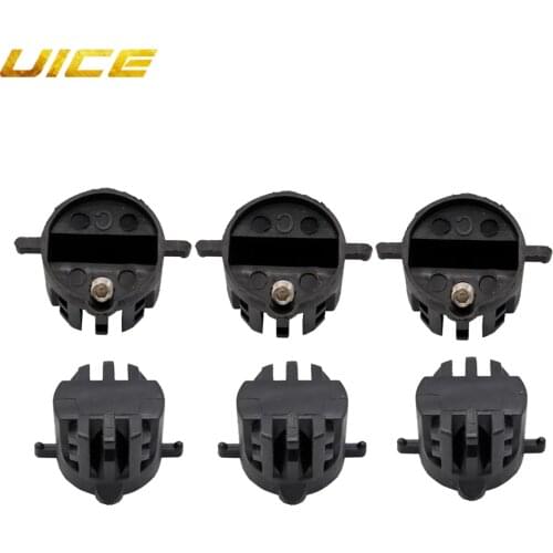 3/6Pcs Surfboard Plug Round Cup with Screw Wrench Surfboard Leash Plug