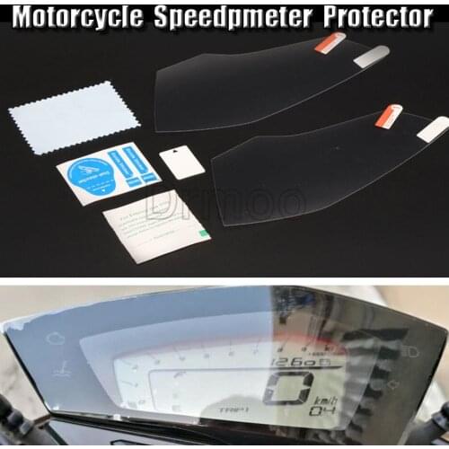 1 Set Motorcycle Cluster Scratch Protection Cluster Screen Film Protector For Yamaha FORCE155 175