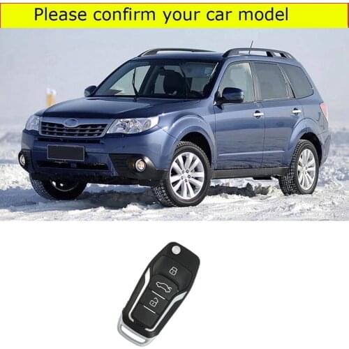 433MHz 4D62 Chip Flip Folding 3 Button Remote Key Fob Key for Subaru Forester 2008-2012