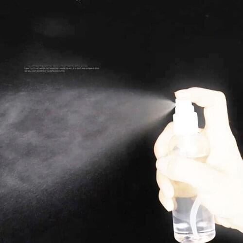 5 Pcs Spray Bottle Transparent Plastic Bottle For Travel Makeup Liquid Storage Packaging Small Desktop Plants Watering Can